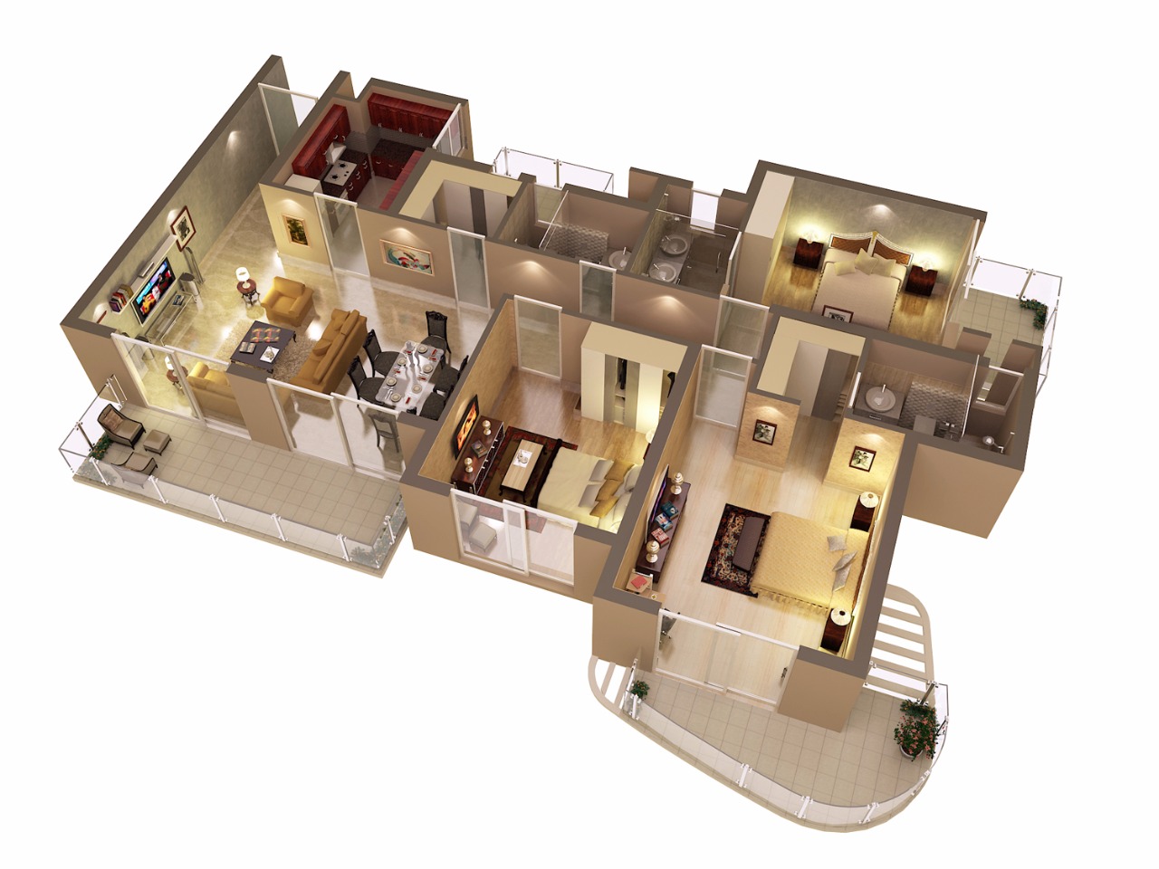 3d floorplan New york